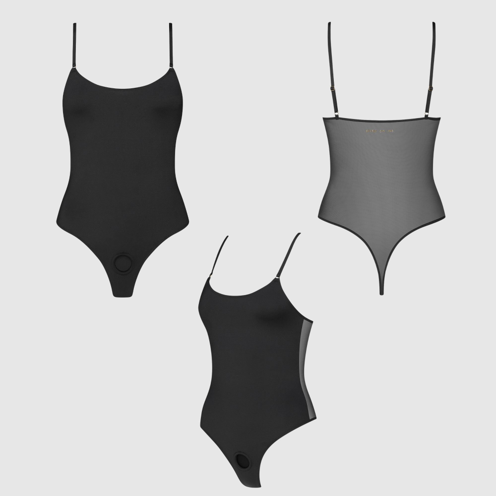 Боди для фиксации насадок Strap-on-me Harness Body Signature - size XS (Размер: XS) (Цвет: черный)