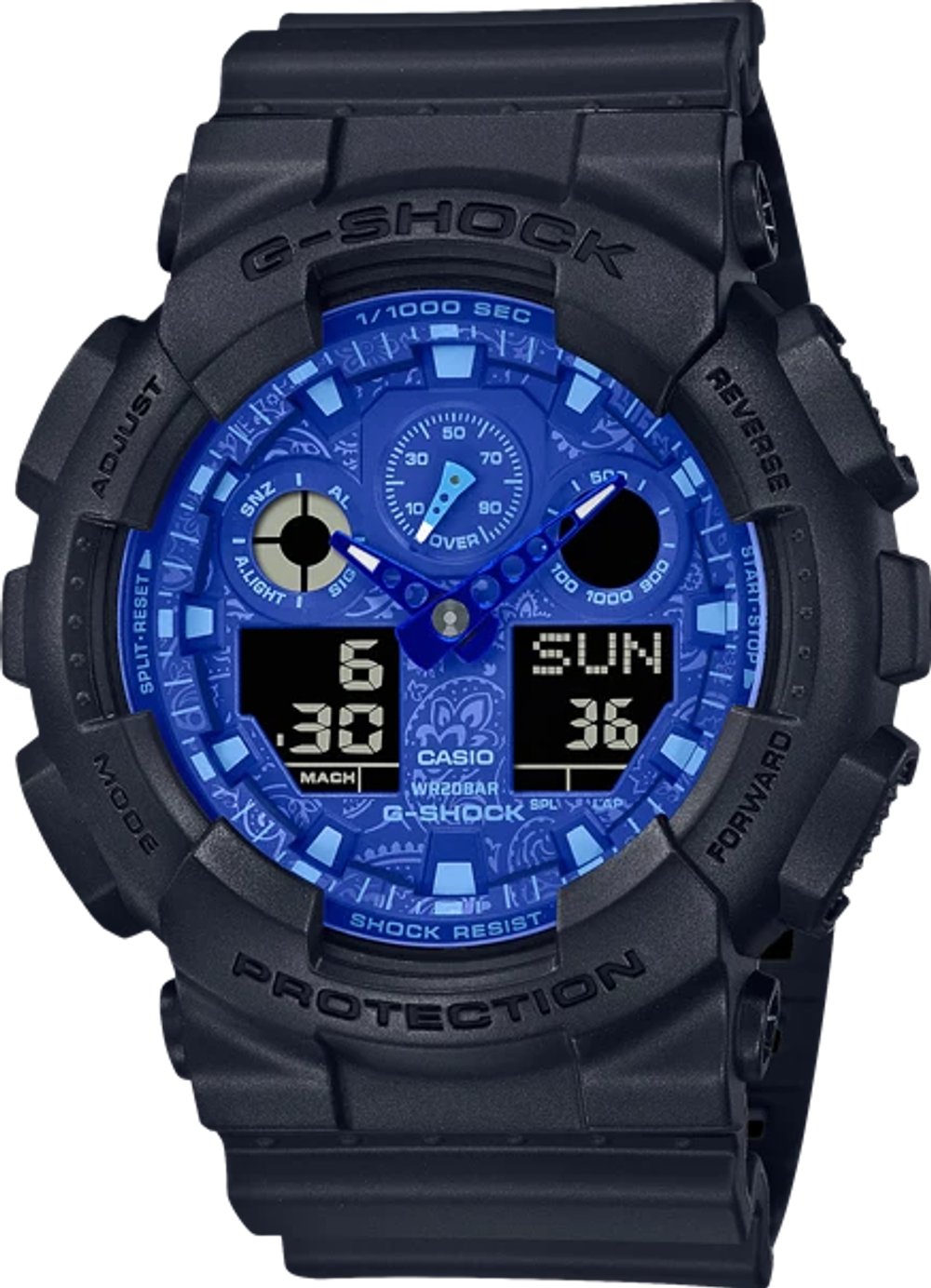 Часы Мужские Casio G-Shock GA-100BP-1A