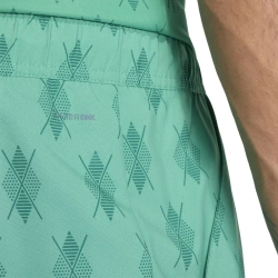 Теннисные шорты Adidas Club Tennis Climacool Graphic 9in - semi court green/collegiate green