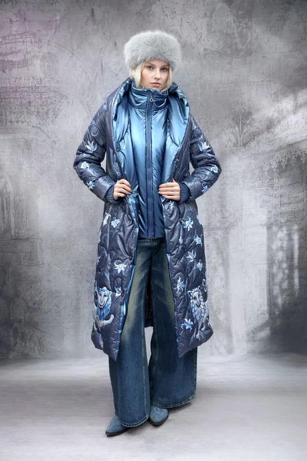 Coat “Arctic. In Our Paradise” (A. Ostrovskaya)