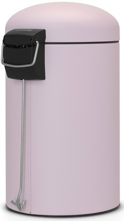 Ведро Brabantia Retro 12л розовое сзади