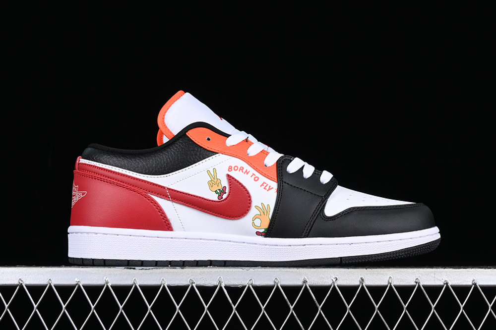 Air Jordan 1 Low Flaming Swoosh