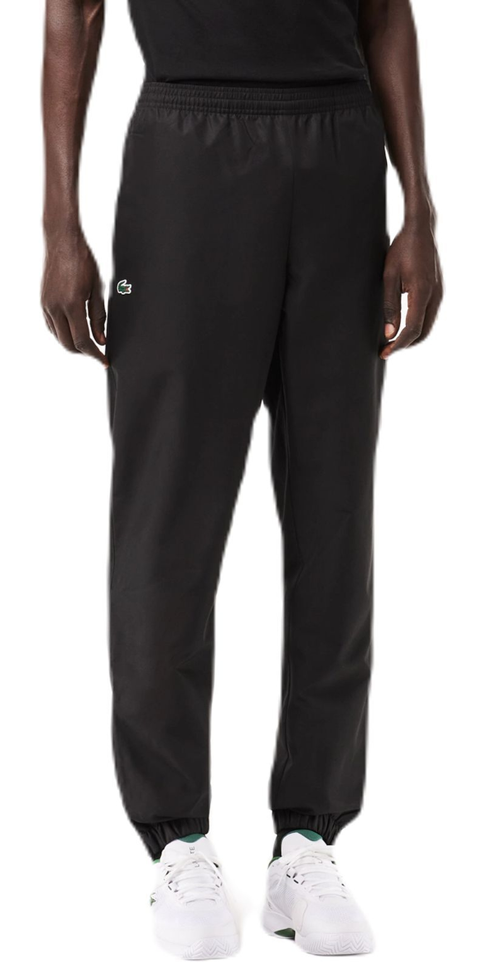Мужские теннисные штаны Lacoste Sport Lightweight Sweatpants - черный