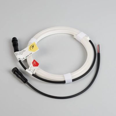Лента герметичная WAVE-SIDE-PU-A120-06x12mm 24V Warm3500 (8 W/m, IP68, 1m, wire x1) (Arlight, Вывод прямой, 3 года)