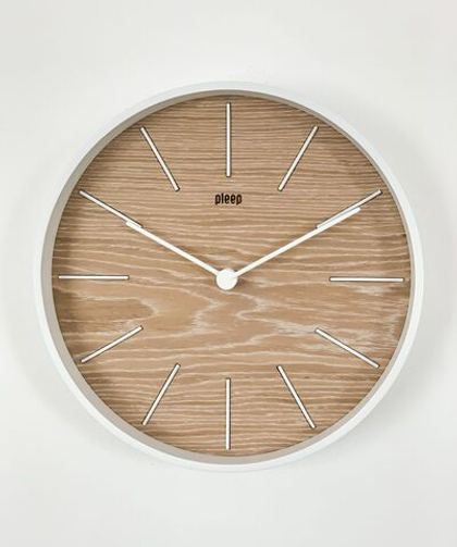 Часы настенные Pleep Bees/Wood-M-08