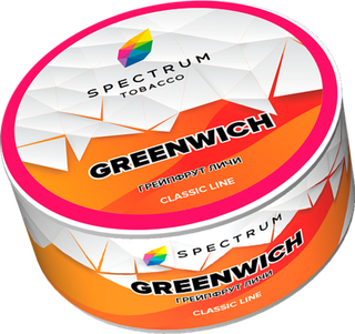 Купить Табак Spectrum Classic Line - Green Wich 25 г
