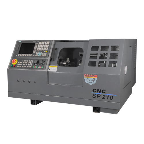 VISPROM SP210 CNC Токарный станок с ЧПУ с горизонтальной станиной