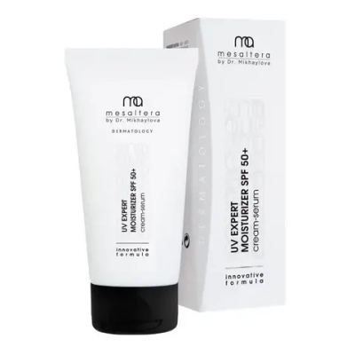 UV Expert Moisturizer SPF 50+ Mesaltera | Солнцезащитная увлажняющая крем-сыворотка SPF 50+