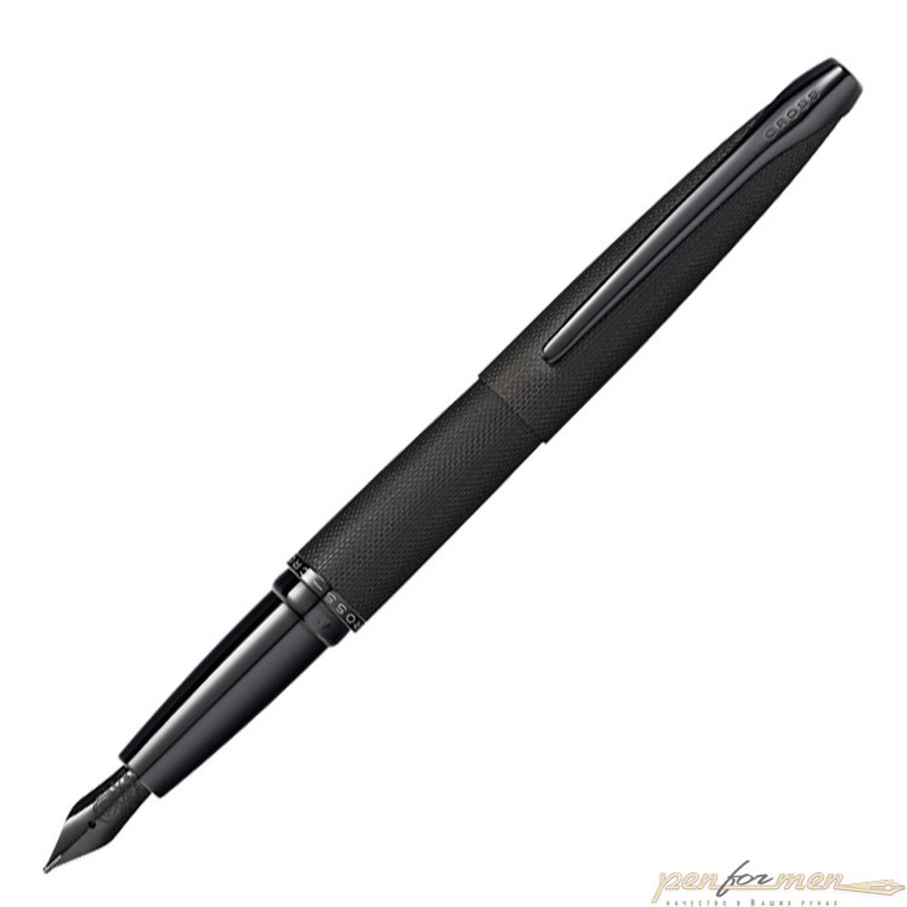 Перьевая ручка Cross ATX Brushed Black PVD перо M (886-41MJ)