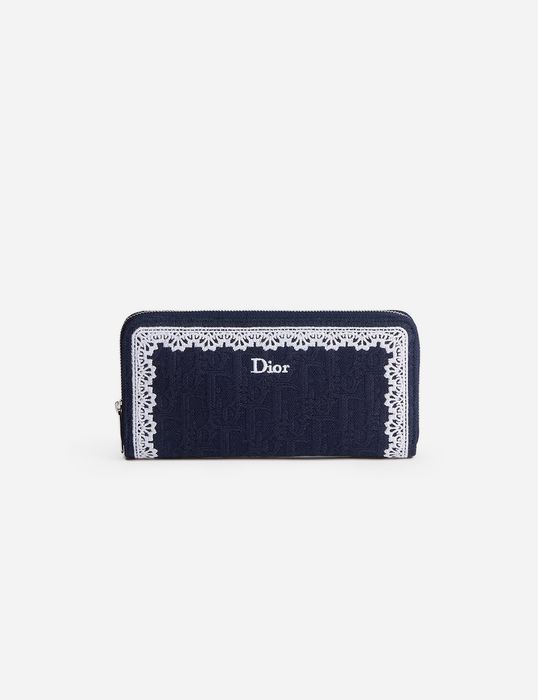 Кошелек Dior Oblique Voyageur Slim 