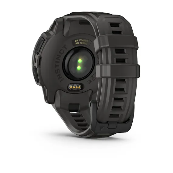 Instinct E - 45mm (черный с угольно-черным ремешком)