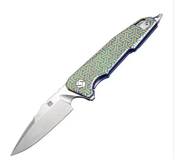 Цена наСкладной нож Artisan Predator, сталь S35VN, рукоять титан