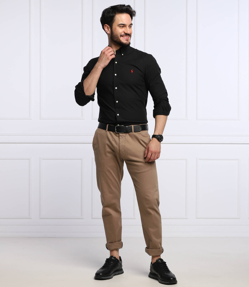Рубашка POLO RALPH LAUREN - черный(710928254)