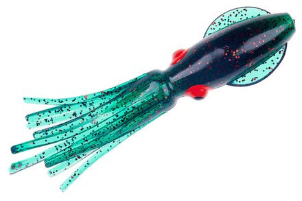 Приманки HIGASHI Squid 11 (set-10pcs) #08 (Emerald Green - Red flakes)