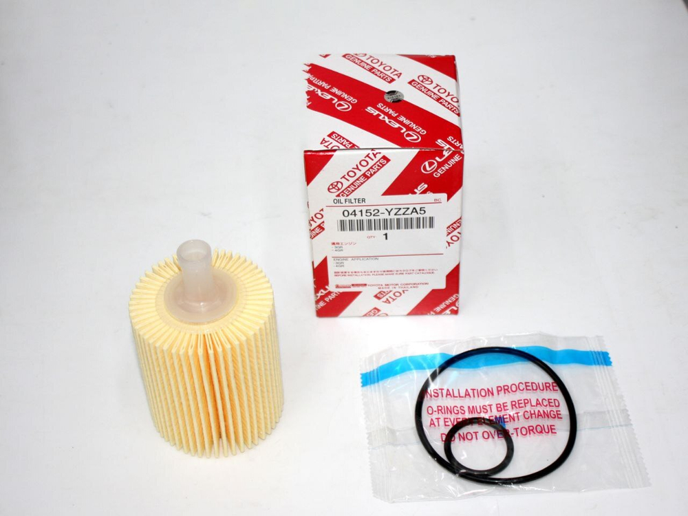 Фильтр масляный 04152YZZA5 Toyota Auris E180 2.0D / Rav 4 30 2.2D / Corolla E150 2.0D / FJ Cruiser GSJ10 4.0 / Land Cruiser Prado 120 2.7 / Rav 4 40 2.0D / LEXUS GS S190 300 3.0 / GS S190 300 4.5 / GS L10 2.5 / GS L10 3.5 / GS L10 4.5 / GX J150 4.6 / IS