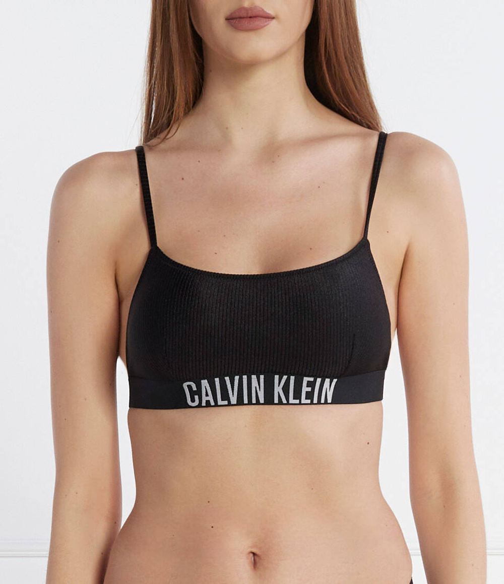 Топ бикини Calvin Klein Swimwear - черный(KW0KW01969)
