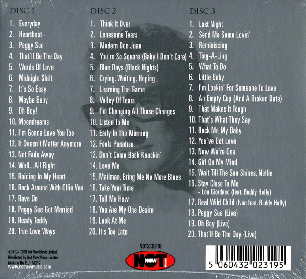 Buddy Holly / The Platinum Collection (3CD)