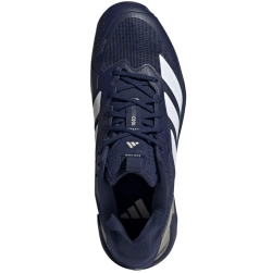 Теннисные кроссовки Adidas Adizero Ubersonic 5 M Clay - dark blue/cloud white/cyber metallic