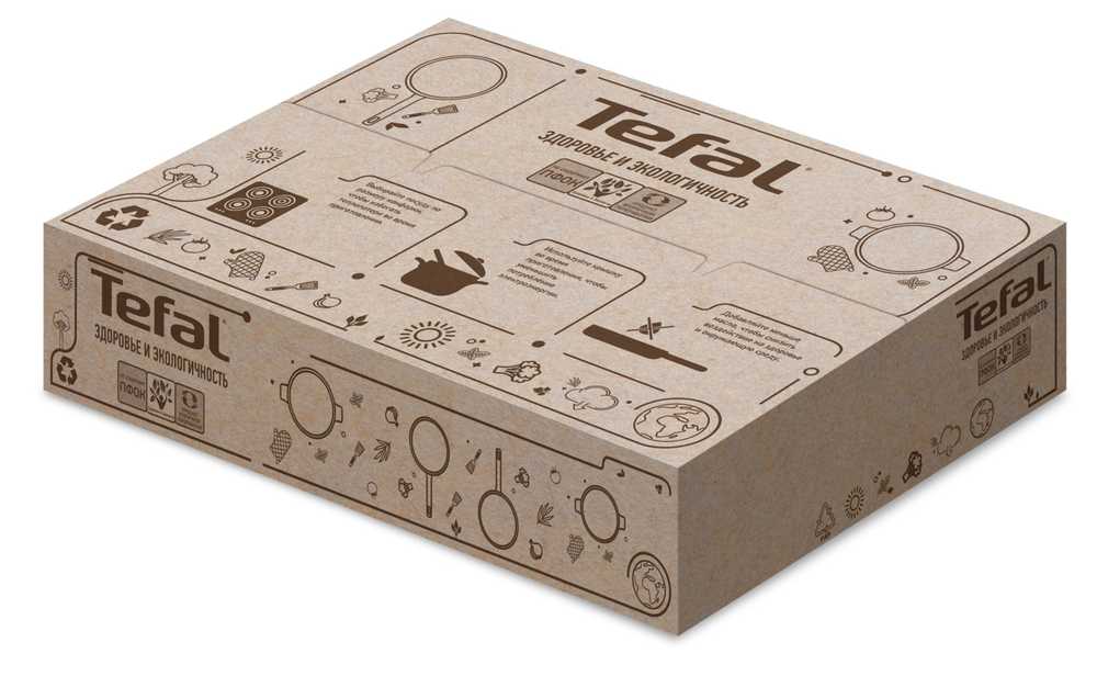 Сковорода Tefal Pure Red 28см 04207028