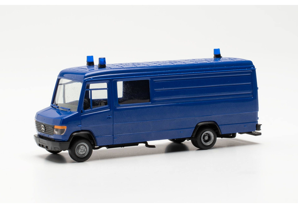 Набор для сборки: Фургон Mercedes-Benz Vario long, синий
