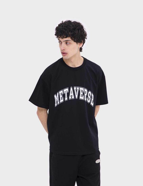 Футболка METAVERSE SS22 Черная - фото 2