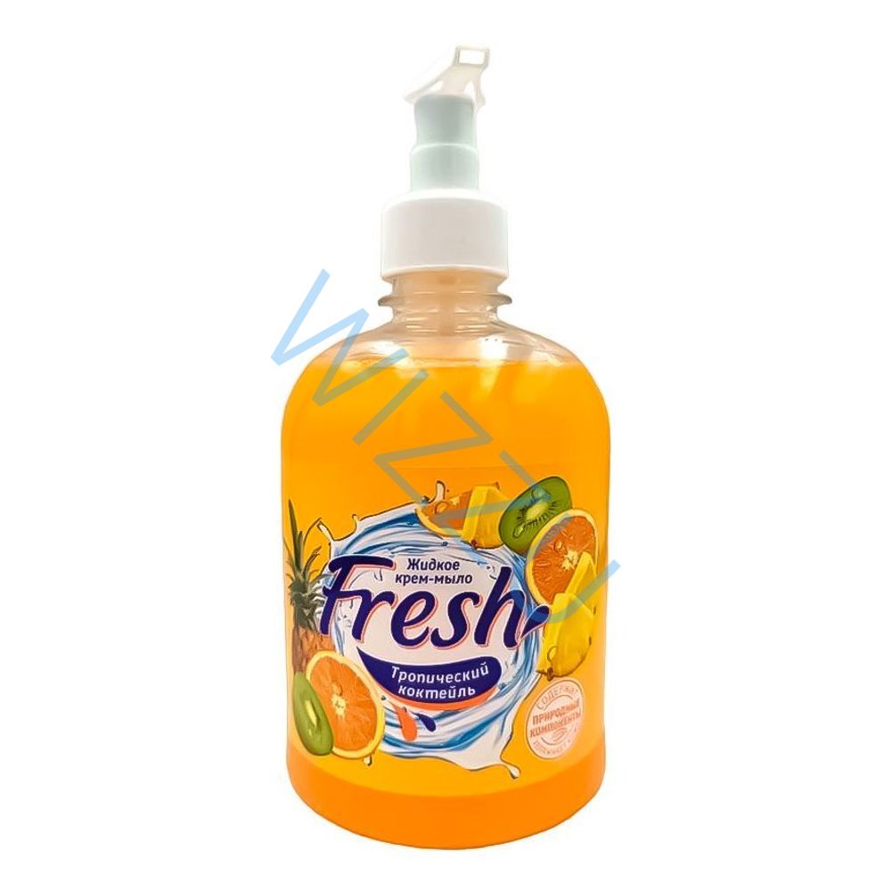 Крем-мыло жидкое Fresh Тропический коктейль 500гр