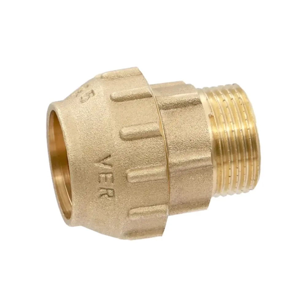 ПНД Муфта ЛАТУН Ф32 х 1"1/4Ш. ViEiR (50/4шт)