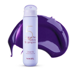 Masil 5 Salon No Yellow Shampoo тонирующий шампунь для осветленных волос против желтизны