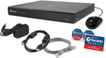 Система видеонаблюдения Swann "SWDVR-16420H", 16 камер, 1TB, IP68, черный