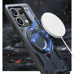 Чехол Magneto Case с кольцом для Poco X6