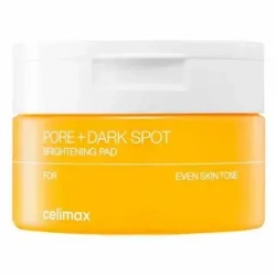 Celimax Pore+Dark Spot Brightening Pad тонер-пэды для выравнивания тона и рельефа кожи (40 шт.)