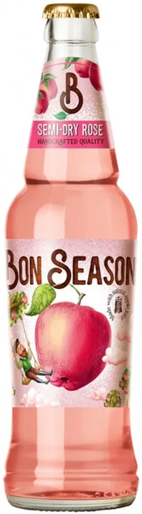 Сидр Бон Сезон Розе / Bon Season Rose 0.4 - стекло