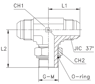 Штуцер FRTA JIC 1.7/8 - BSP 1.1/4