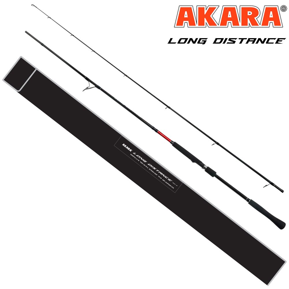 Спиннинг штекерный угольный 2 колена Akara Long Distance TX-40