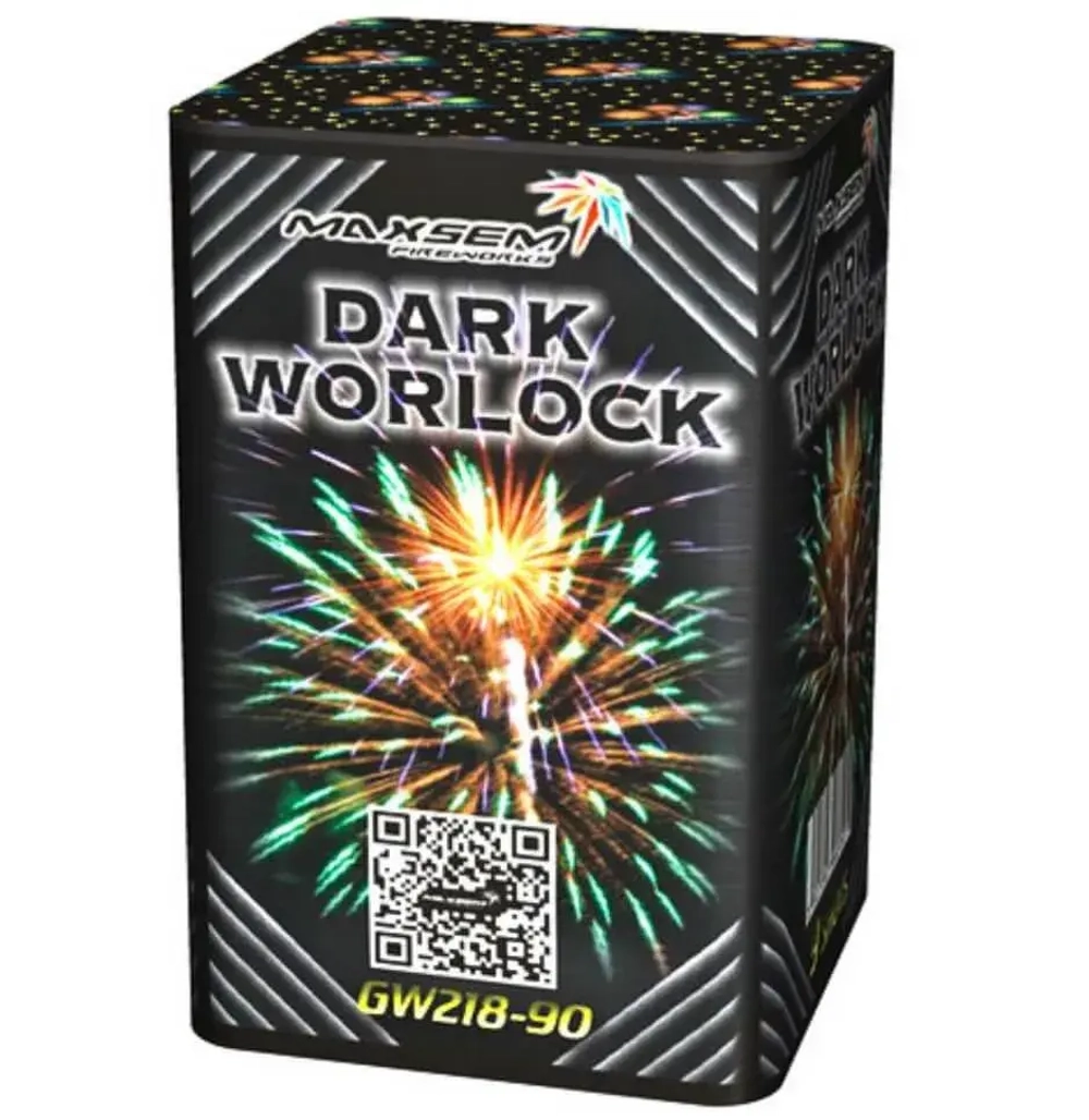 Батарея салютов Dark Worlock (GW218-90) от Maxsem, 9 залпов, 20 мм