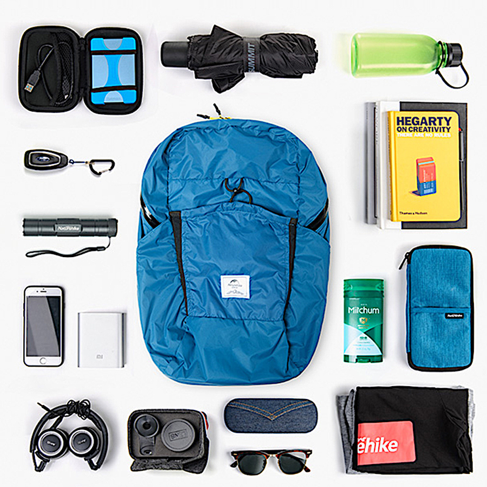 Рюкзак 22л Naturehike NH17A017-B компактный ультралегкий -