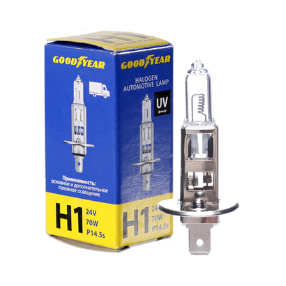 Автолампа 24V H1 70W P14.5s Goodyear