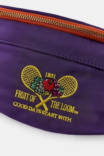 ZARA - FRUIT OF THE LOOM™ КОМБИНИРОВАННАЯ ПОЯСНАЯ СУМКА, ФИОЛЕТОВЫЙ
