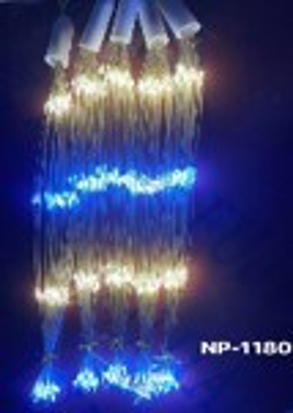 Гирлянда "салют" желтый с белым  600Led NP-1180