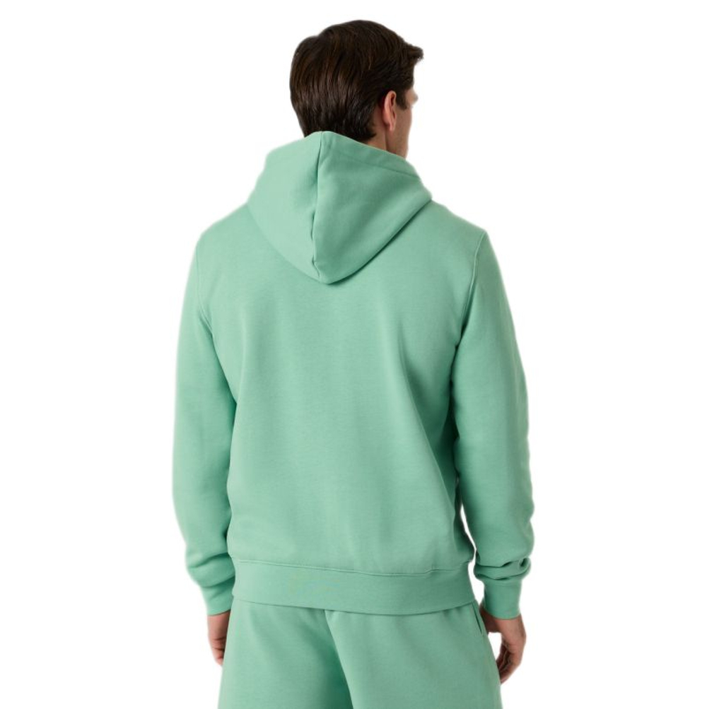 Мужская теннисная кофта Björn Borg Centre Hood - malachite green