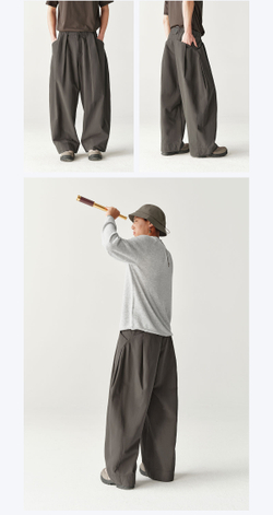 Штаны Nothomme BlueMonte Pleated Casual коричневый
