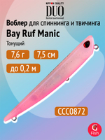 Воблер DUO Bay Ruf Manic 95, DPA0367 Tequila Sunrise, 95 мм, 8 г, тонущий, стикбейт