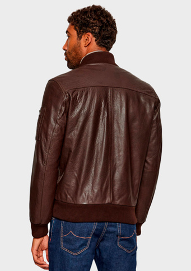 Куртка кожаная AERONAUTICA Bomber
