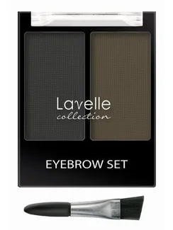 Набор для бровей LavelleCollection тон 01 графитовый