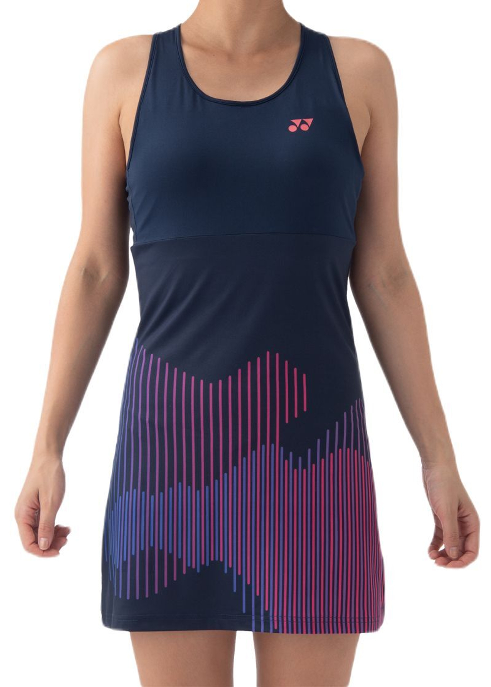Теннисное платье Yonex US Tennis - небесный