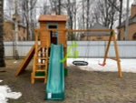 Детская деревянная площадка "Домик 2 Совёнок"