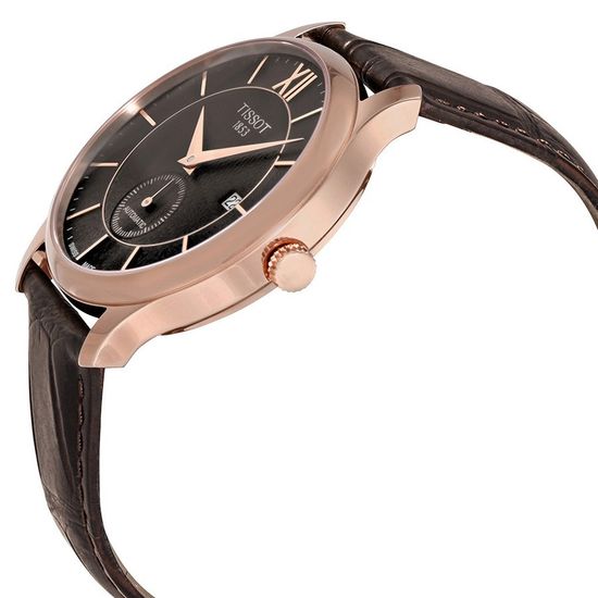 Мужские швейцарские часы Tissot Tradition Automatic Small Second T063.428.36.068.00