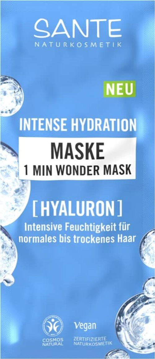Intense Hydration 1 Min Wonder Mask Sante, 20 мл