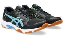 Мужские кроссовки для сквоша/бадминтона Asics Gel-Rocket 11 - black/waterscape