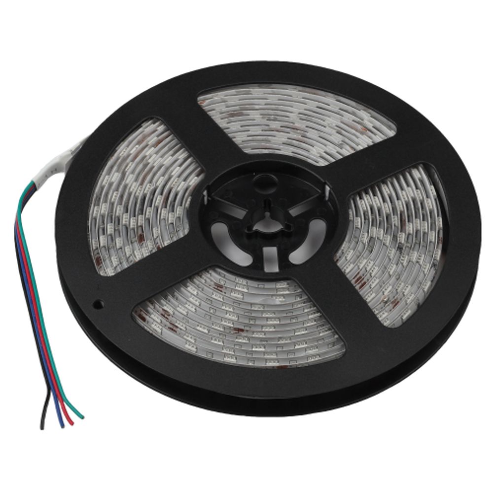 Светодиодная лента ЭРА LS5050-14,4-60-24-65-RGB-5m многоцветная | Светодиодные ленты 24В 2 год